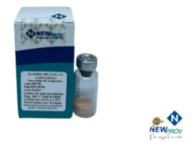 Plasma de coelho liofilizado (prova de coagulase) — Newprov